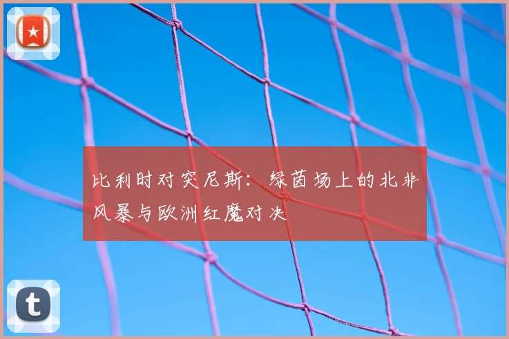 比利时对突尼斯：绿茵场上的北非风暴与欧洲红魔对决